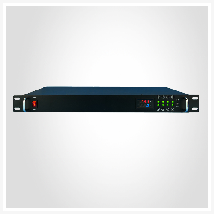 DC 12V 15A 8Ways Rack Mount With Meter